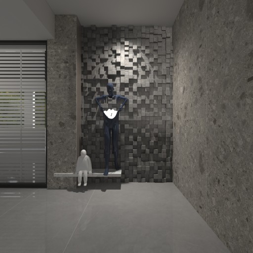 Керамогранит Juliano XXL Format Tile серый 90*180 JLB189MM07